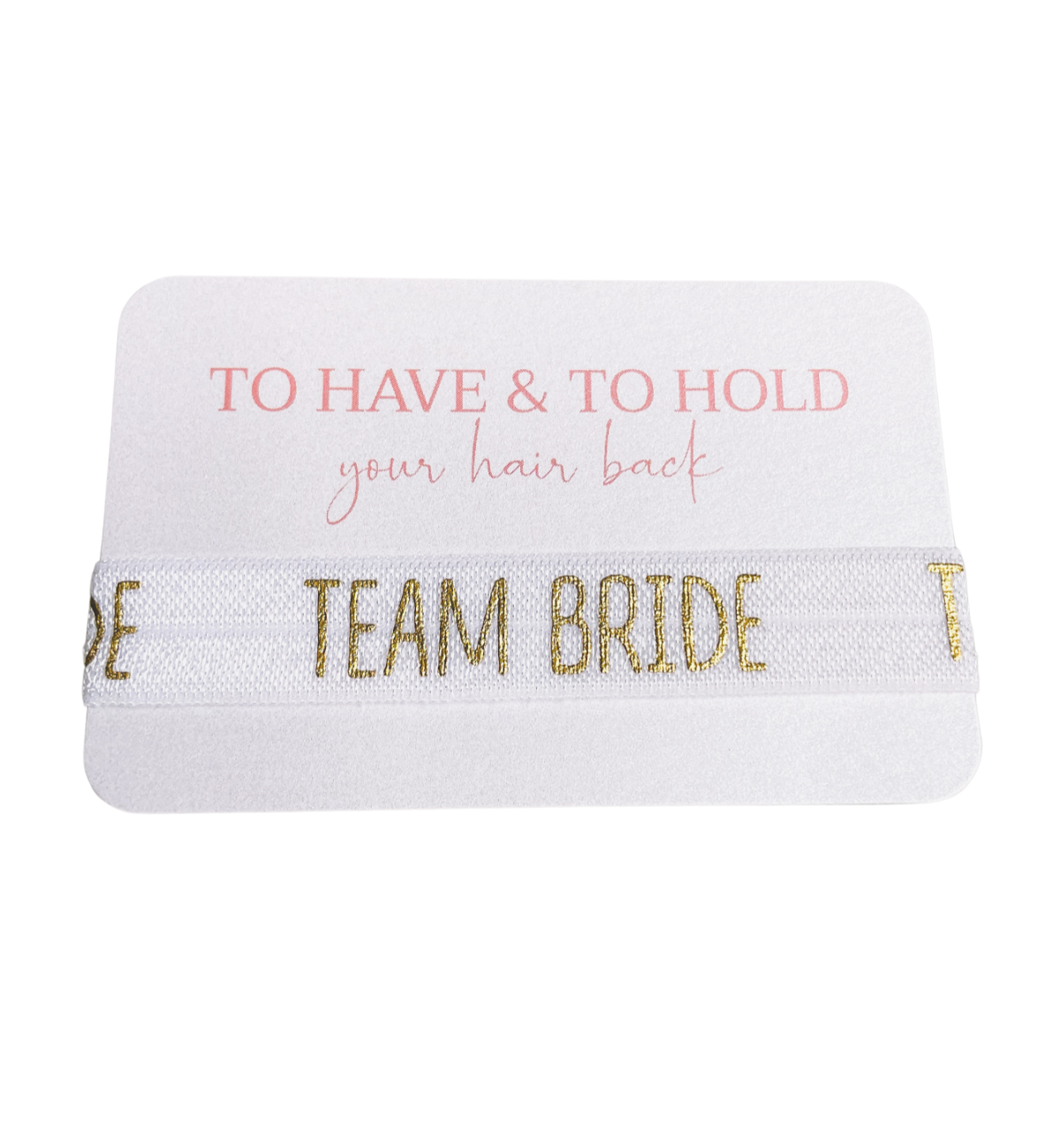 Team bride haarstiekje/armbandje